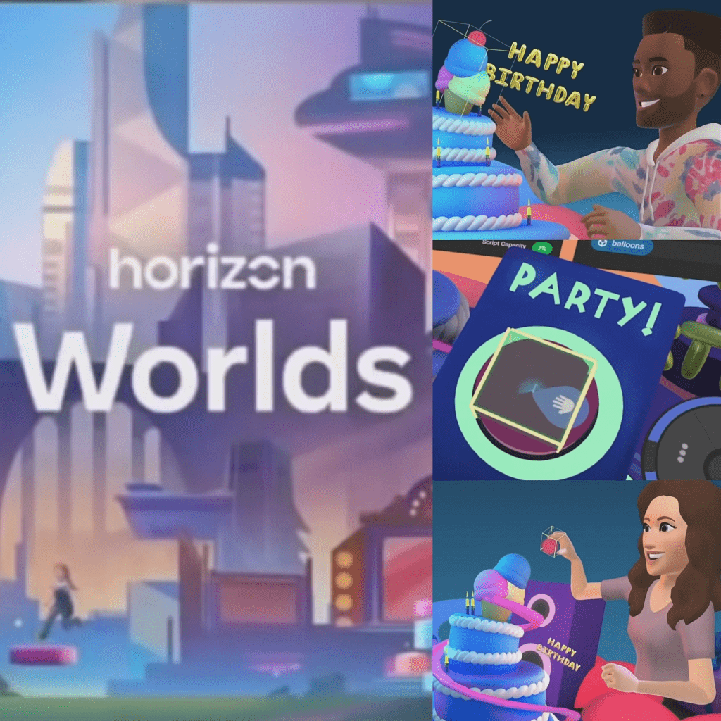 Meta -  Horizon Worlds concept