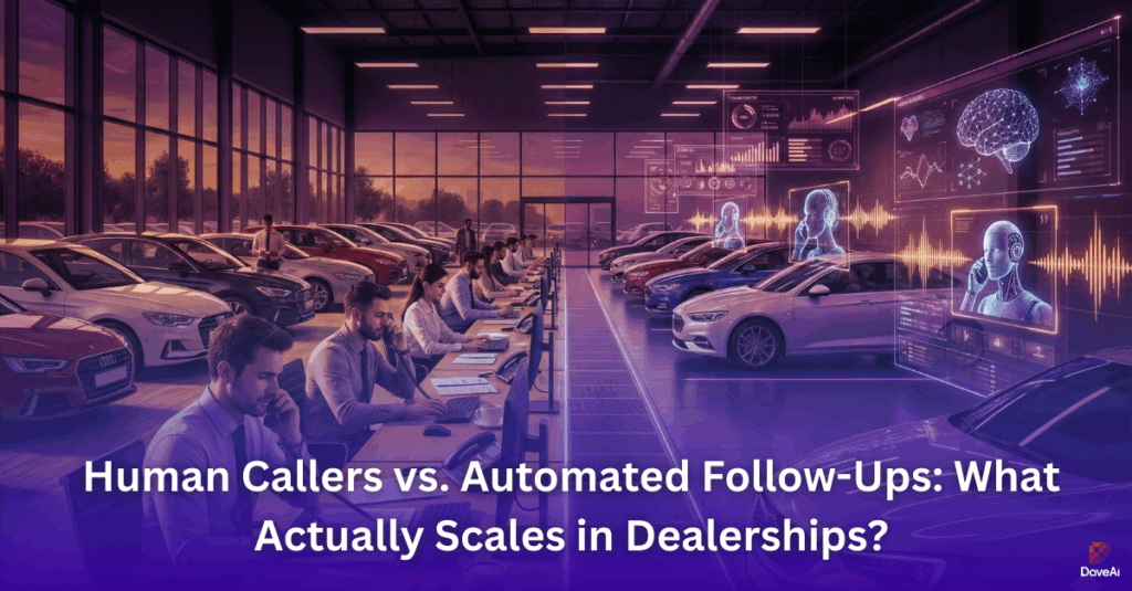 Human Callers vs. Automated Follow-Ups: What Actually Scales in Dealerships